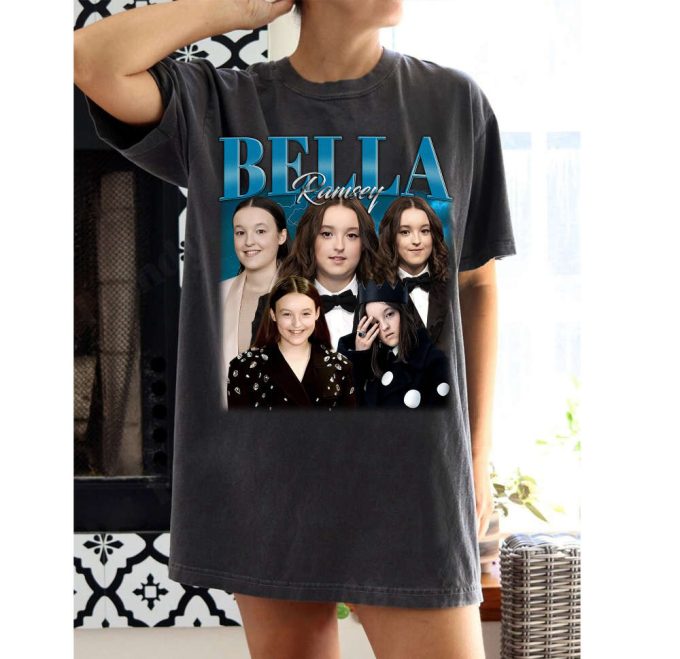 Bella Ramsey T-Shirt Bella Ramsey Actress Shirt Bella Ramsey Tees Bella Ramsey Sweater Bella Ramsey Fan Actress T-Shirt Gifts For Her 2