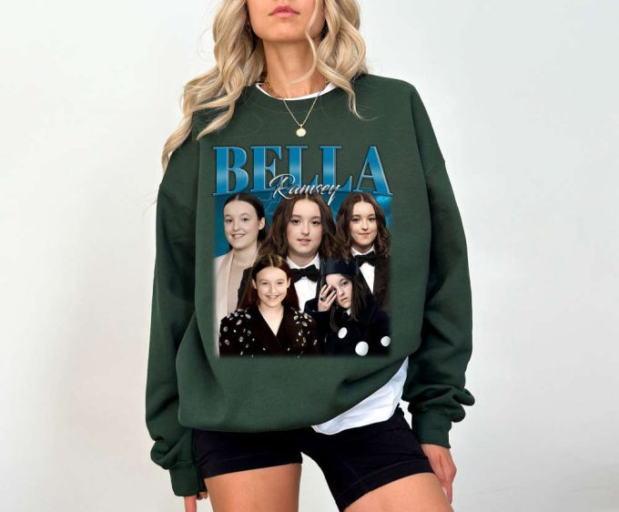 Bella Ramsey T-Shirt Bella Ramsey Actress Shirt Bella Ramsey Tees Bella Ramsey Sweater Bella Ramsey Fan Actress T-Shirt Gifts For Her 4