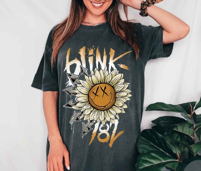 Blink-182 Unisex Tour Shirt, Blink 182 Art Shirt, For Men Women 3