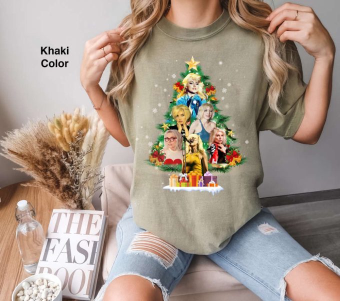 Blondie Christmas Tree Comfort Colors Shirt, Funny Christmas Shirt, Blondie Shirt, Gift For Fan Lover, Gift Tee For You And Friends 2024 2