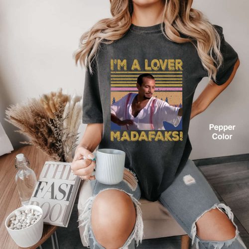 Vintage Blood In Blood Out Cruzito T-Shirt: Lover Not Fighter Comfort Colors – Perfect Gift for You & Your Friend