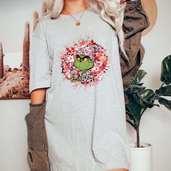 Boujee Grinch Day Shirt, Girl Valentines Day Shirt, Grinch Shirt, The Grinch Shirt 6