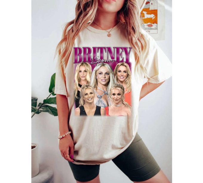 Britney Spears T-Shirt Britney Spears Singer Shirt Britney Spears Tees Britney Spears Sweater Britney Spears Unisex Famous T-Shirt 4