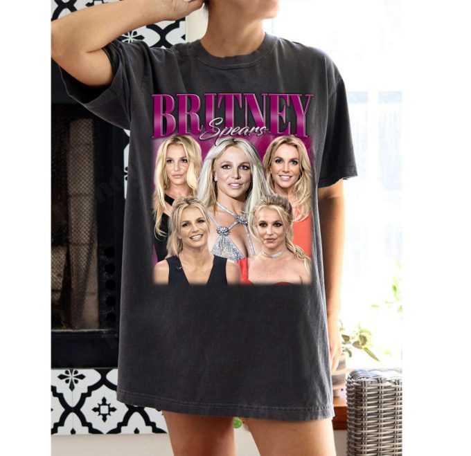 Britney Spears T-Shirt: Singer Shirt Tees &Amp; Sweater - Unisex Famous Apparel 2