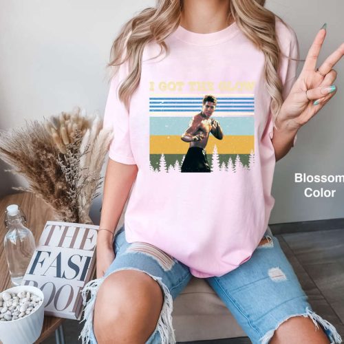 Vintage Bruce Leroy Shirt: Unisex Comfort Colors Tee – Funny Retro Gift