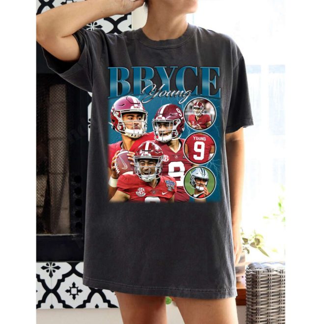 Bryce Young T-Shirt Bryce Young Shirt Bryce Young Tees Bryce Young Sweater Gift For Him Sport Gifts 2