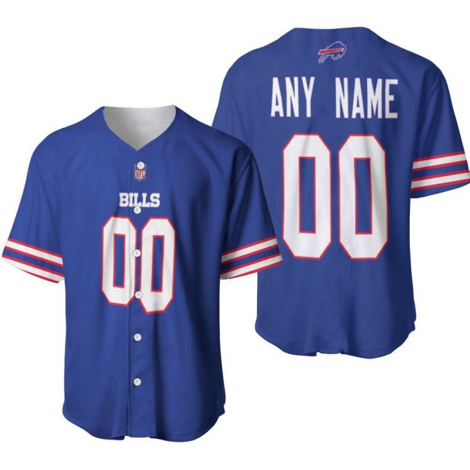 Buffalo Bills Game Royal Baseball Jersey - Perfect Allover Gift For Fans 2
