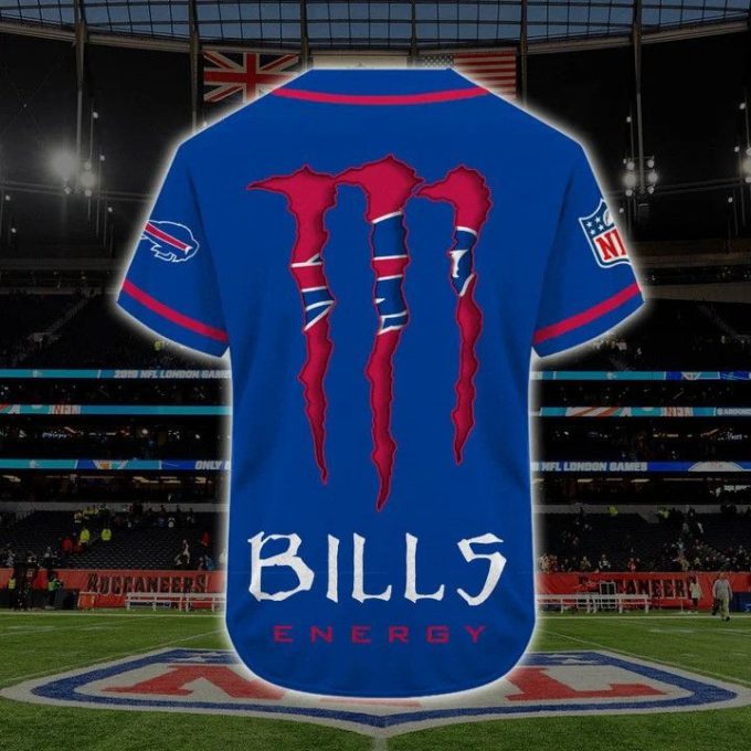 Buffalo Bills Personalized Baseball Jersey Fan Gifts 4