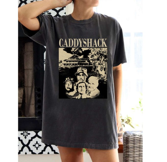 Caddyshack T-Shirt Caddyshack Movie Caddyshack Hoodie Caddyshack Tee Caddyshack Sweater Retro Unisex T-Shirt Black T-Shirt 2