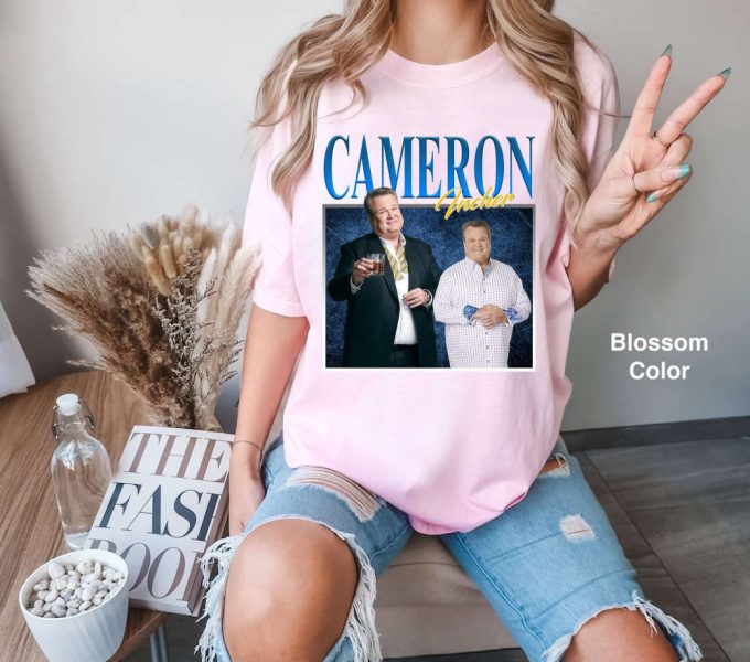Cameron Tucker Homage T-Shirt: Modern Family Tv Series Retro Vintage Shirt Funny Gift For Fans 2