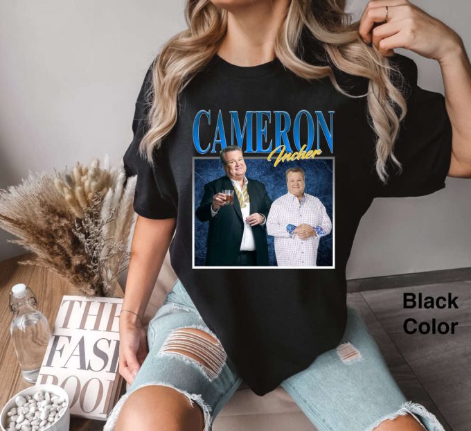Cameron Tucker Homage T-Shirt: Modern Family Tv Series Retro Vintage Shirt Funny Gift For Fans 3