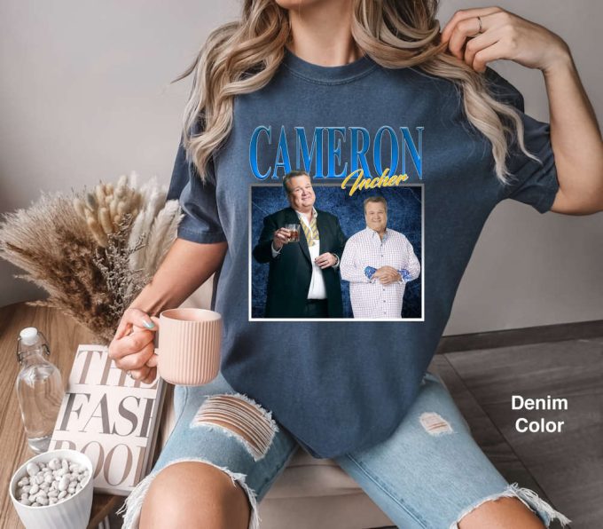 Cameron Tucker Homage T-Shirt: Modern Family Tv Series Retro Vintage Shirt Funny Gift For Fans 4