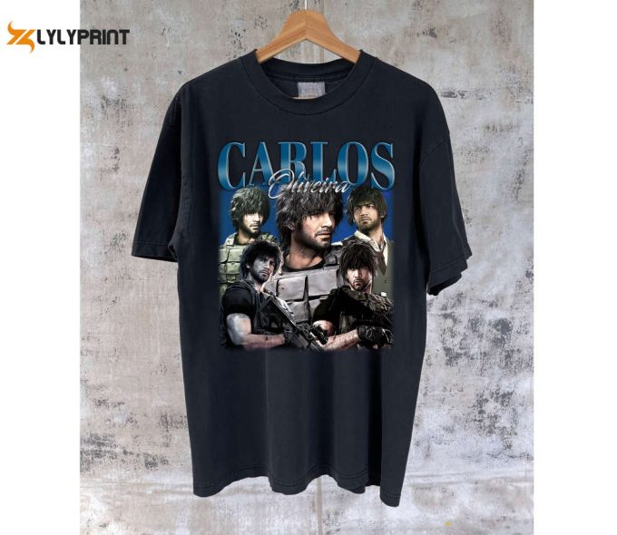 Carlos Oliveira T-Shirt Carlos Oliveira Character Shirt Carlos Oliveira Tees Carlos Oliveira Sweater Carlos Oliveira Unisex Famous Tee 1