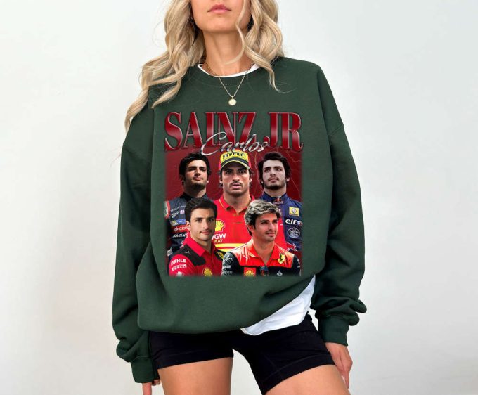 Carlos Sainz Jr T-Shirt Carlos Sainz Jr Shirt Carlos Sainz Jr Tees Carlos Sainz Jr Sweater Gift For Him Sport Gifts 4