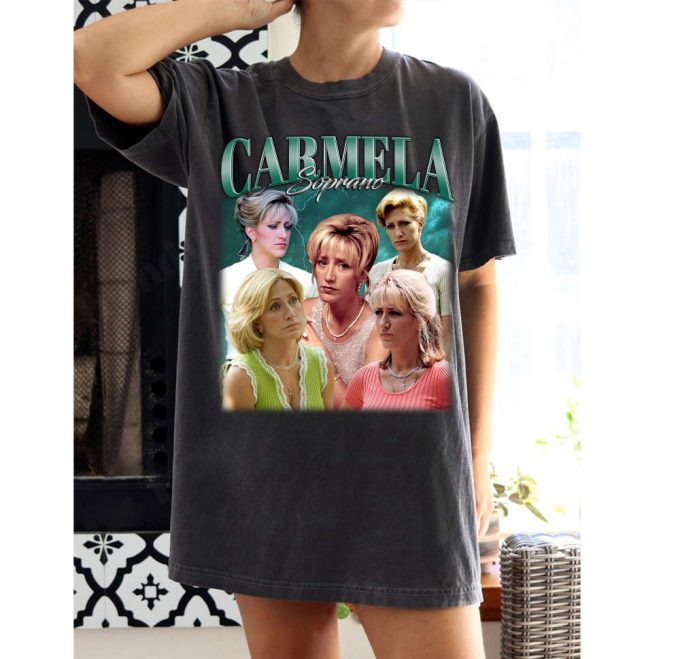 Carmela Soprano Shirt Carmela Soprano Character T-Shirt Carmela Soprano Tees Carmela Soprano Sweater Carmela Soprano Unisex Famous Tee 2