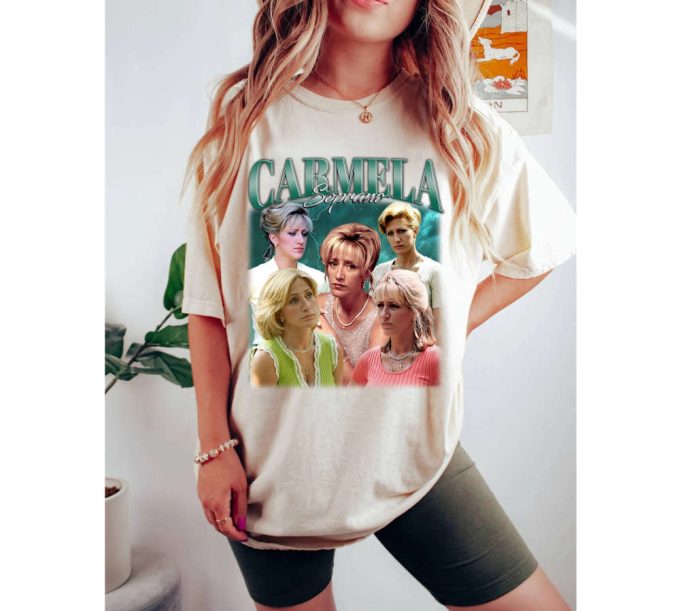 Carmela Soprano Shirt Carmela Soprano Character T-Shirt Carmela Soprano Tees Carmela Soprano Sweater Carmela Soprano Unisex Famous Tee 3