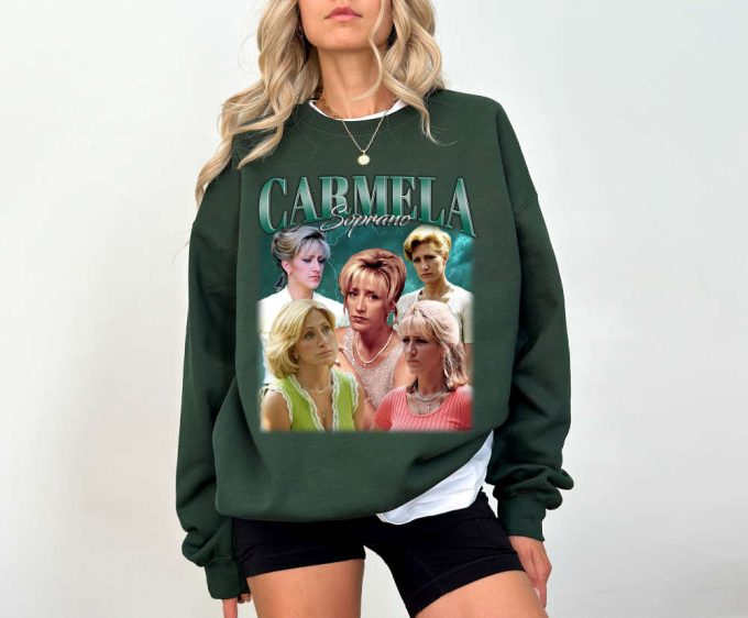 Carmela Soprano Shirt Carmela Soprano Character T-Shirt Carmela Soprano Tees Carmela Soprano Sweater Carmela Soprano Unisex Famous Tee 4