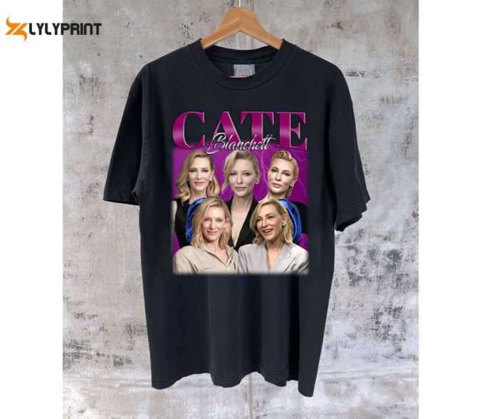 Cate Blanchett T-Shirt Cate Blanchett Shirt Cate Blanchett Tees Cate Blanchett Sweater Gift For Him Sport Gifts 1