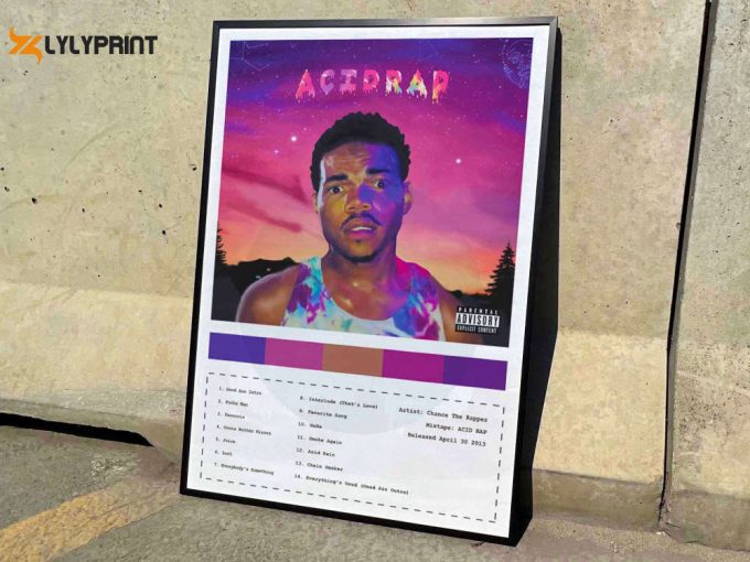 Chance The Rapper &Amp;Quot;Acid Rap&Amp;Quot; Album Cover Poster #4 1