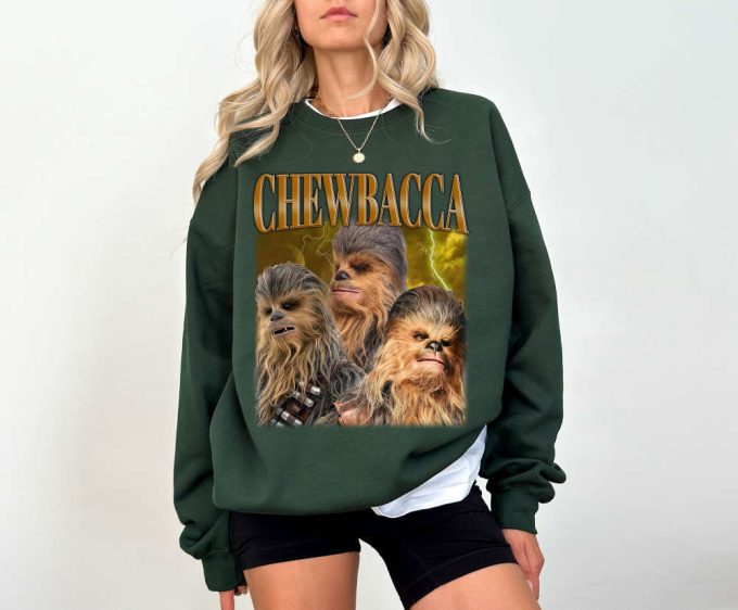 Chewbacca Shirt Chewbacca T-Shirt Chewbacca Tees Chewbacca Sweater Chewbacca Unisex Famous T-Shirt College Shirt 4