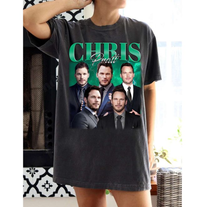 Get Stylish With Chris Pratt Merch: Unisex Retro Shirt T-Shirt Tees &Amp; Sweater 2