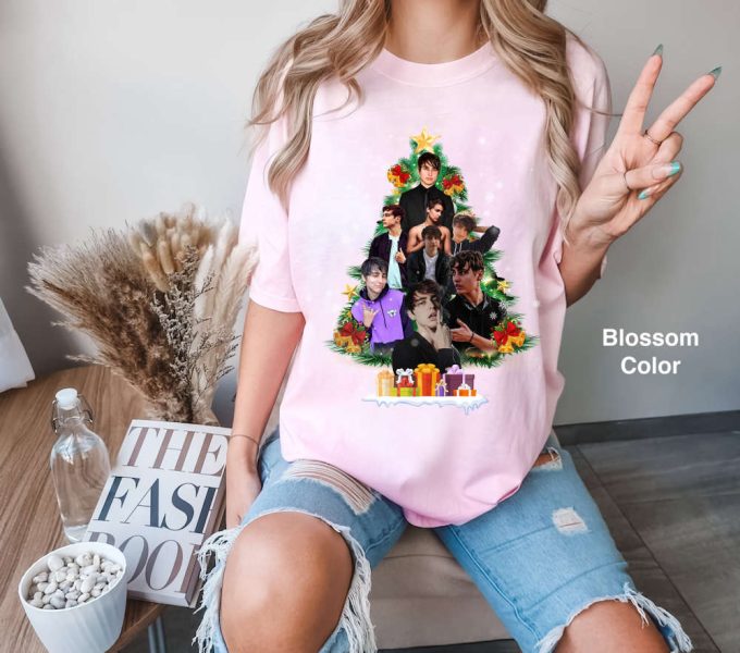 Colby Brock Christmas Tree Shirt: Funny Gift For Fans 2024 2