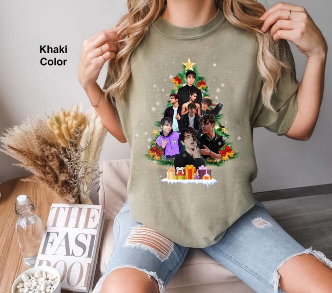 Colby Brock Christmas Tree Shirt: Funny Gift For Fans 2024 4