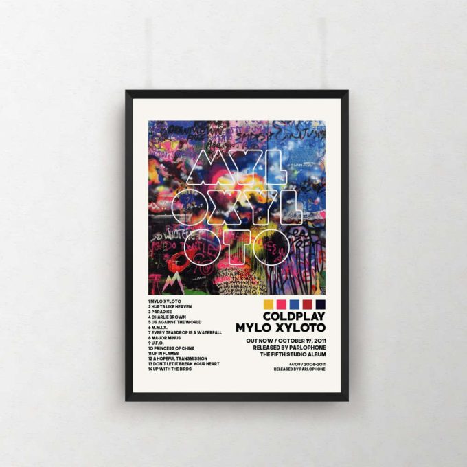 Coldplay Posters / Mylo Xyloto Poster, Album Cover Poster, Poster Print Wall Art, The 1975 2