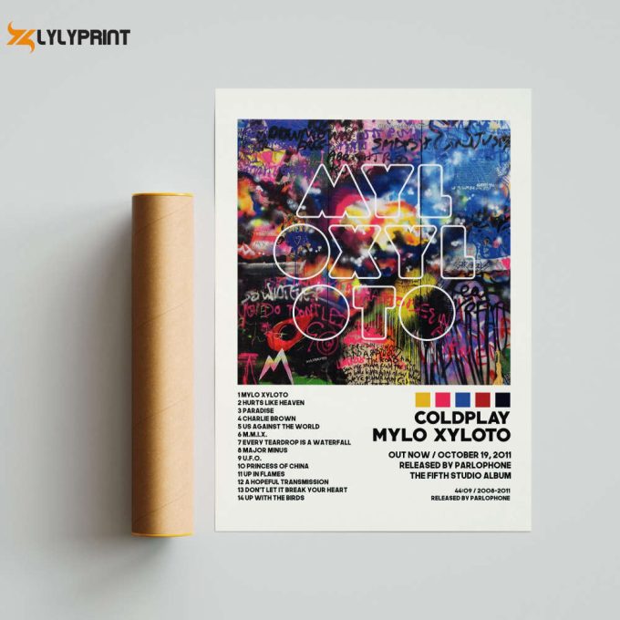 Coldplay Posters / Mylo Xyloto Poster, Album Cover Poster, Poster Print Wall Art, The 1975 1