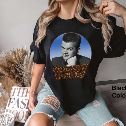 Conway Twitty Retro Comfort Colors T-Shirt Funny Vintage Gift Tee 2024