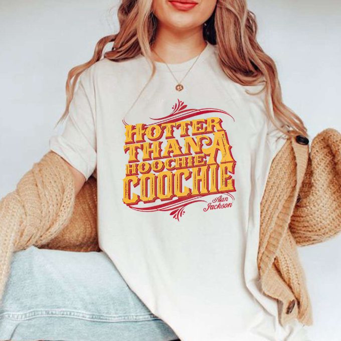 Country Music Shirt, Music Lover Shirt, Hotter Than 3