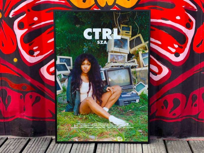 Ctrl &Quot;Sza&Quot; / Custom Album Cover Poster, Perfect Gift For Music Lovers, Digital Download, Framed Or Printed #Fac 3