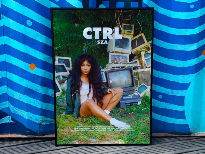 Ctrl &Quot;Sza&Quot; / Custom Album Cover Poster, Perfect Gift For Music Lovers, Digital Download, Framed Or Printed #Fac 5