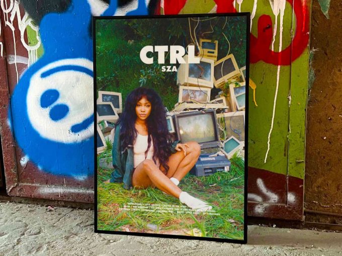 Ctrl &Quot;Sza&Quot; / Custom Album Cover Poster, Perfect Gift For Music Lovers, Digital Download, Framed Or Printed #Fac 8