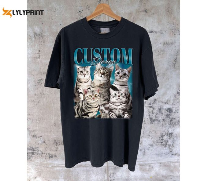 Custom Cat Design Shirt Custom Cat T-Shirt Custom Cat Tees Custom Cat Sweater Custom Cat Unisex Cat Cute Shirt Custom Shirt 1