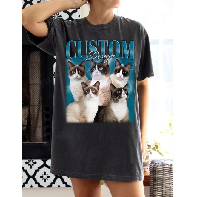 Custom Cat Design Shirt: Unisex Cat Cute Tees &Amp; Sweaters 2