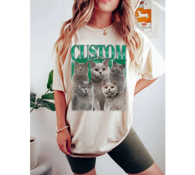 Custom Cat Design Shirt Custom Cat T-Shirt Custom Cat Tees Custom Cat Sweater Custom Cat Unisex Cat Cute Shirt Custom Shirt 3