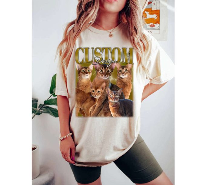 Custom Cat Design Shirt Custom Cat T-Shirt Custom Cat Tees Custom Cat Sweater Custom Cat Unisex Cat Cute Shirt Custom Shirt 3