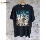 Custom Cat Design Shirt Custom Cat T-Shirt Custom Cat Tees Custom Cat Sweater Custom Cat Unisex Cat Cute Shirt Custom Shirt