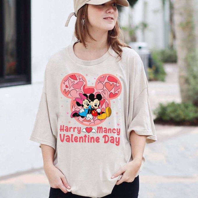 Custom Mickey Minnie Valentine Shirt: Disneyland Matching Couples Outfit 4
