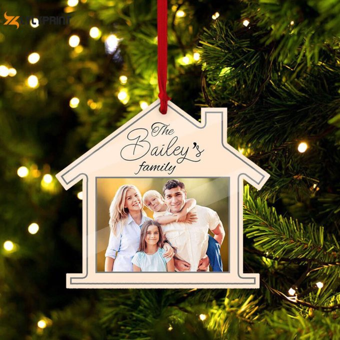 Customize Your Photo Ornament Personalized Photo Ornament Acrylic Christmas Gifts For Family Member Funny Christmas Ornament 1