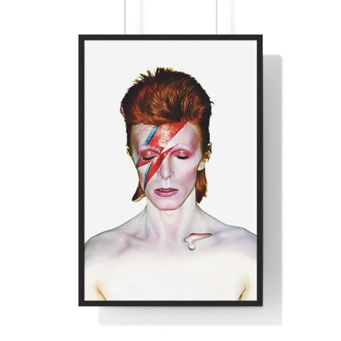 David Bowie, Aladdin Sane, Album Cover, 1973, Art Print, Singer, Songwriter, David Bowie Poster, Rock Legend, David Bowie Gift, Rock Star 3