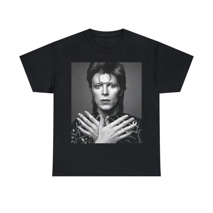 David Bowie Tee, Ziggy Stardust, Unisex Cotton T-Shirt, David Bowie Tee, Rock Star, David Bowie T-Shirt, Rock Legend Tee, David Bowie Gift 2