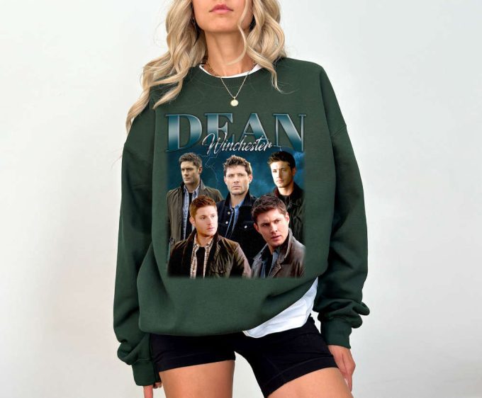 Dean Winchester T-Shirts Dean Winchester Shirt Dean Winchester Tees Winchester Hoodie Winchester Sweatshirt Vintage Shirt Retro Shirt 4