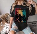Deep Purple Retro Vintage T-Shirt: Funny Band Shirt Music Vintage Tee – Perfect Gift for Friends Deep Purple Retro Vintage T-Shirt: Funny Band Shirt Music Vintage Tee – Perfect Gift for Friends
