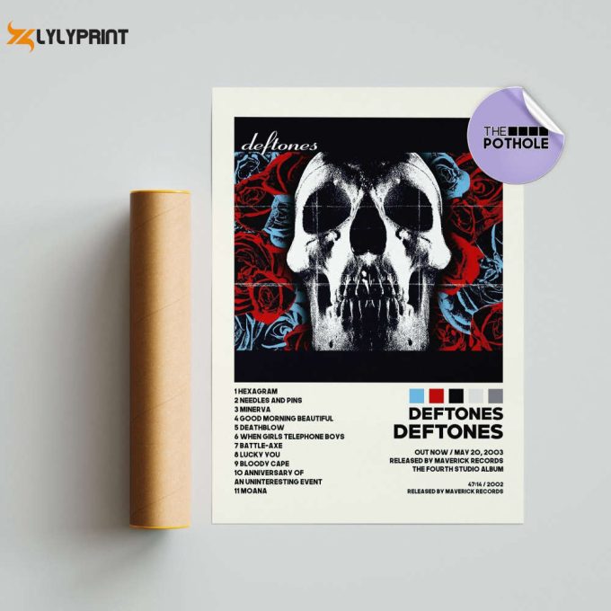 Deftones Posters / Deftones Poster, Album Cover Poster, Print Wall Art, Poster, Home Decor, Around The Fur, Deftones, Adrenaline 1