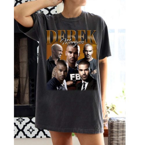 Derek Morgan T-Shirts Derek Morgan Shirt Derek Morgan Tees Derek Morgan Hoodie Derek Morgan Sweatshirt Vintage T-Shirt