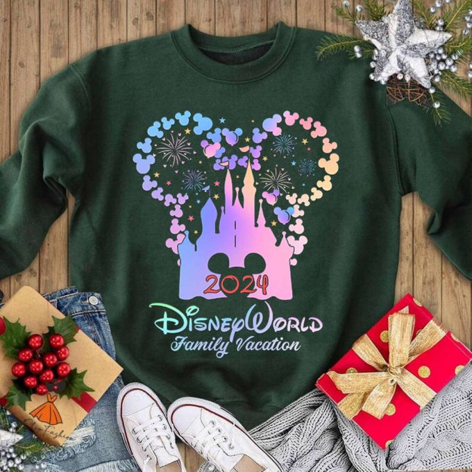 Disneyland Family Vacation 2024 T-Shirt, Family 2024 Trip Shirt, Custom Family Shirt, Family Trip Shirt, Disneyworld Family Vacation Shirts 3