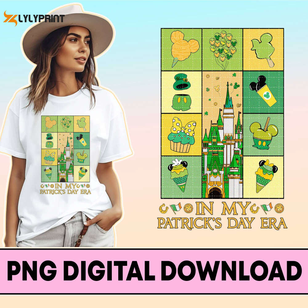 Disneyland In My St Patrick’s Day Era Png, Disneyland Mickey and Friends St Patrick’s Day Png, Irish Shamrock Shirt, Epcot World Tour Png Disneyland In My St Patrick’s Day Era Png, Disneyland Mickey and Friends St Patrick’s Day Png, Irish Shamrock Shirt, Epcot World Tour Png