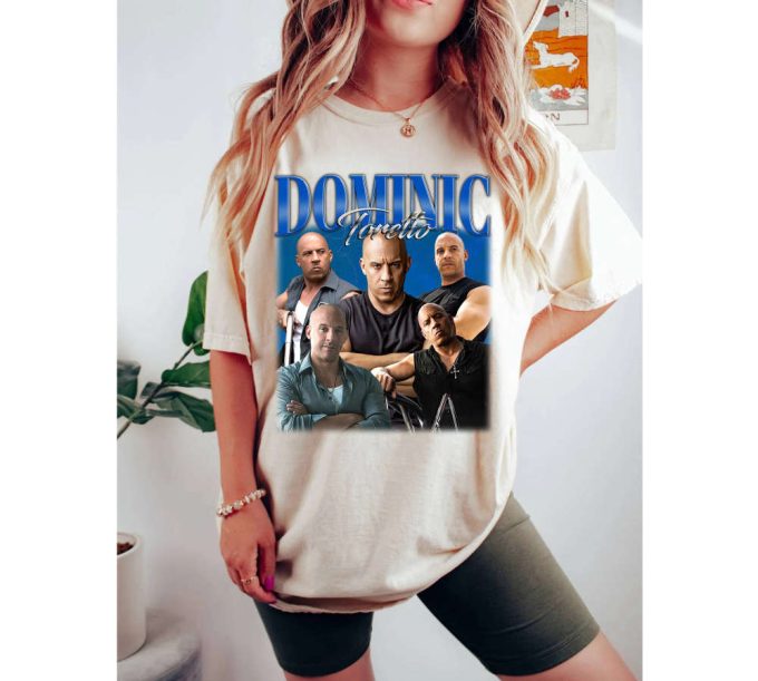 Dominic Toretto T-Shirts Dominic Toretto Shirt Dominic Toretto Tees Dominic Toretto Hoodie Dominic Toretto Sweatshirt Character T-Shirt 3